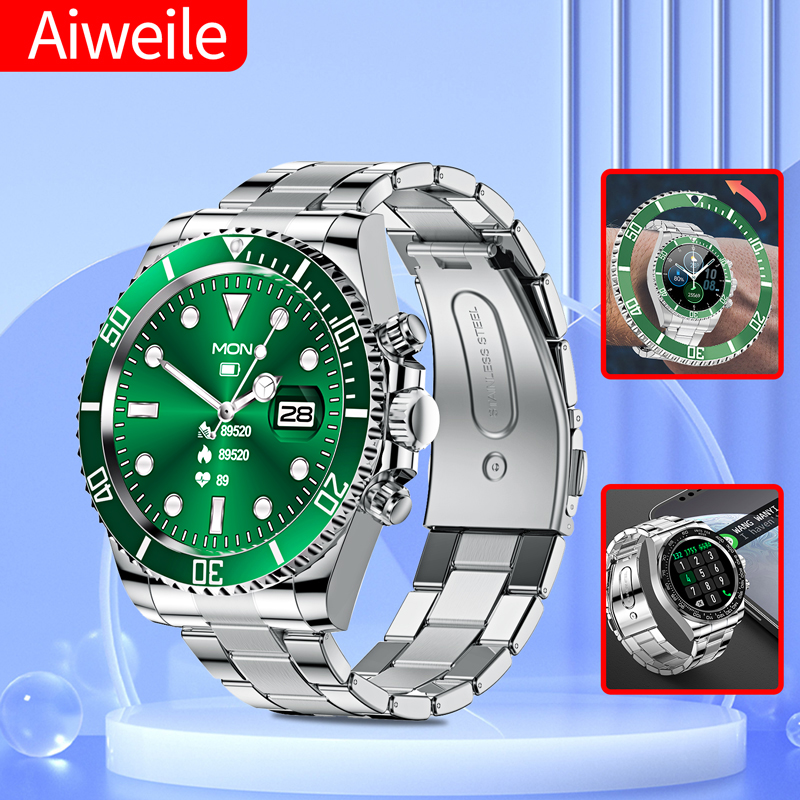 Aiweile AW12 新スタイルの高級スマートウォッチダ - Korean Men Lifestyle のレビューと価格