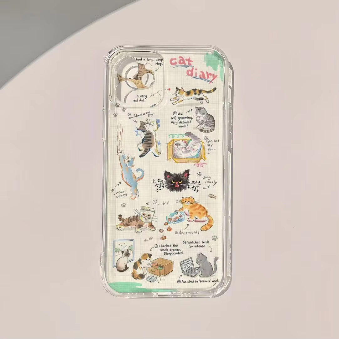 韓国風のかわいい子猫の日常を描いたiPhone 17 16  - Korean Daily Lifestyle のレビューと価格