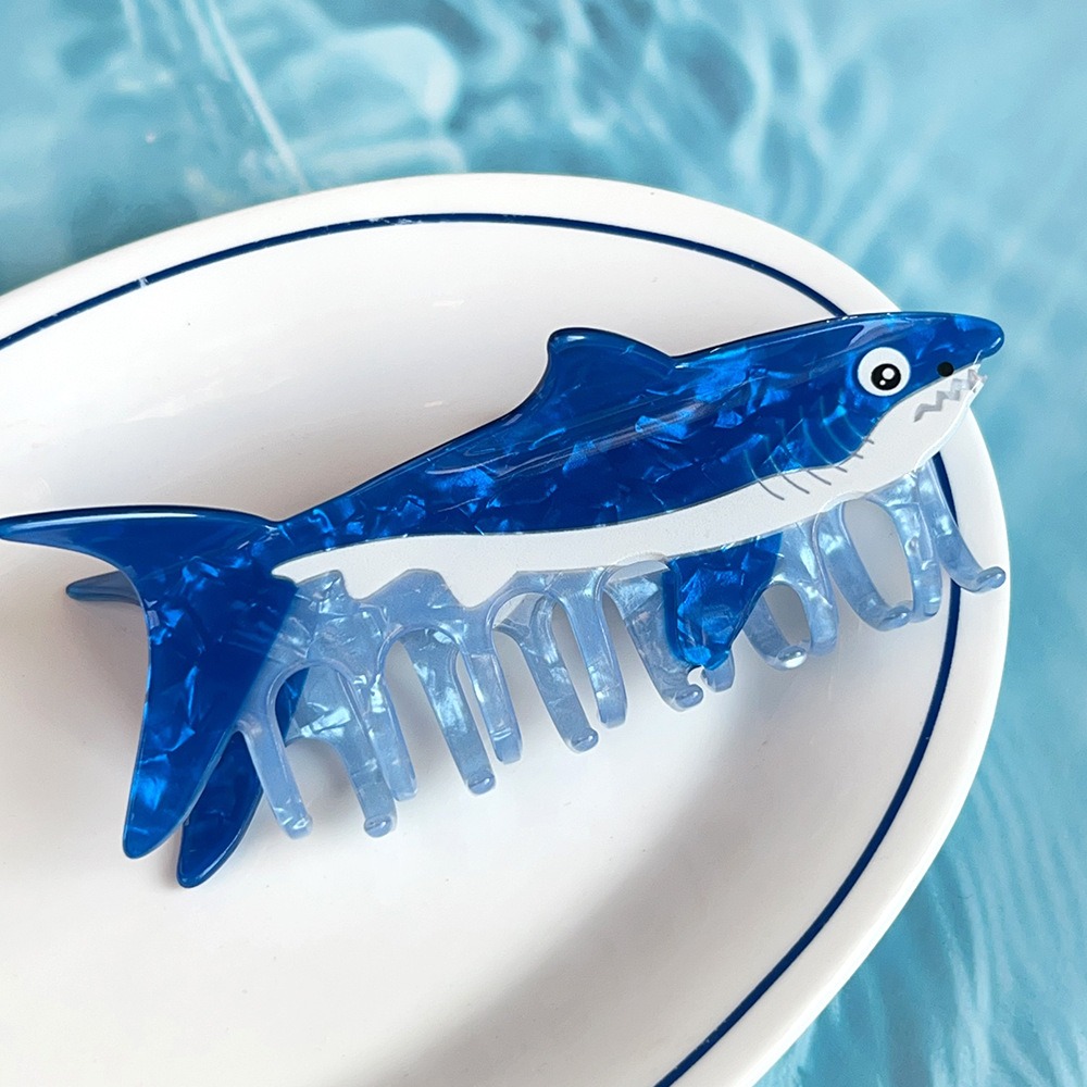 ヘアピン 海の動物 ヘアクリップ 金魚 PVC 海洋生物 魚 - The Korean Lifestyle のレビューと価格