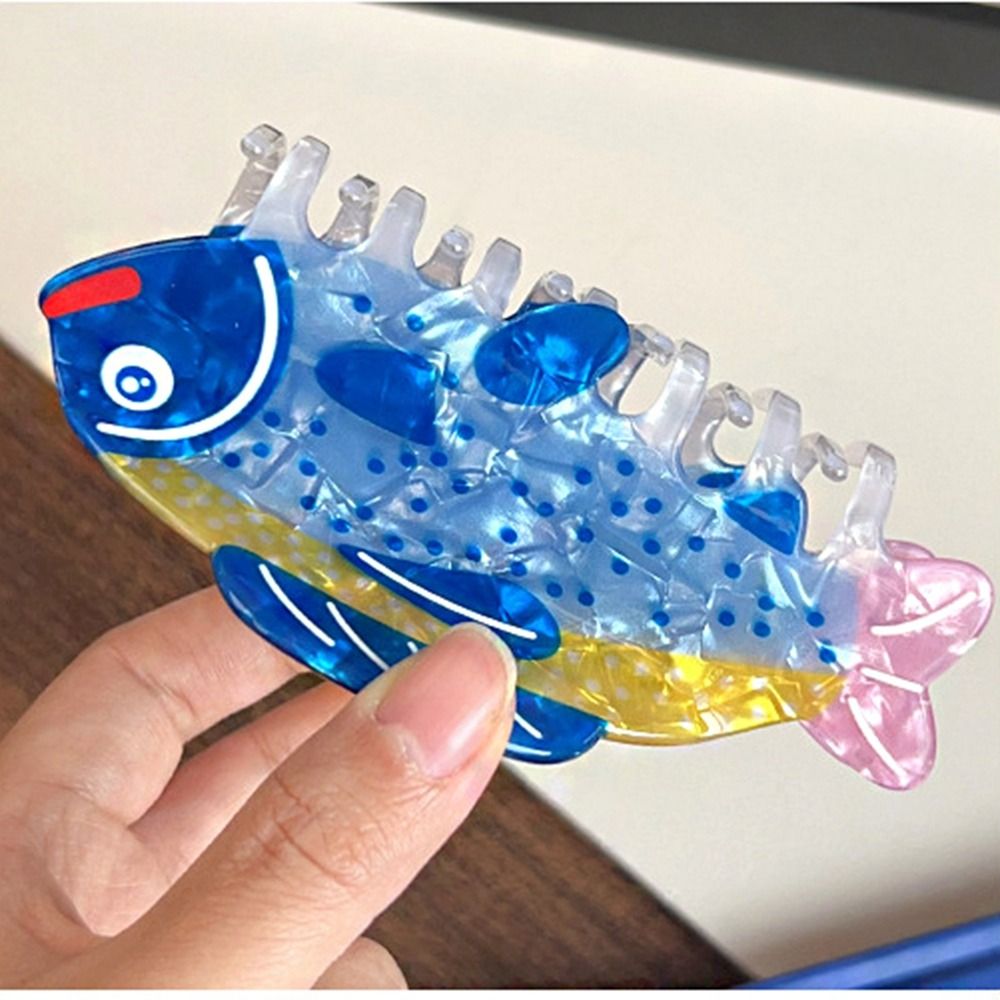 ヘアピン 海の動物 ヘアクリップ 金魚 PVC 海洋生物 魚 - The Korean Lifestyle のレビューと価格