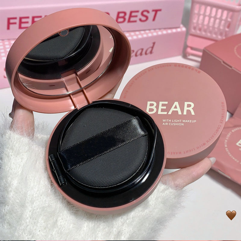 保湿コンシーラーエアクッションコンパクトクリームスキンファン - Bb Cushion Korean のレビューと価格
